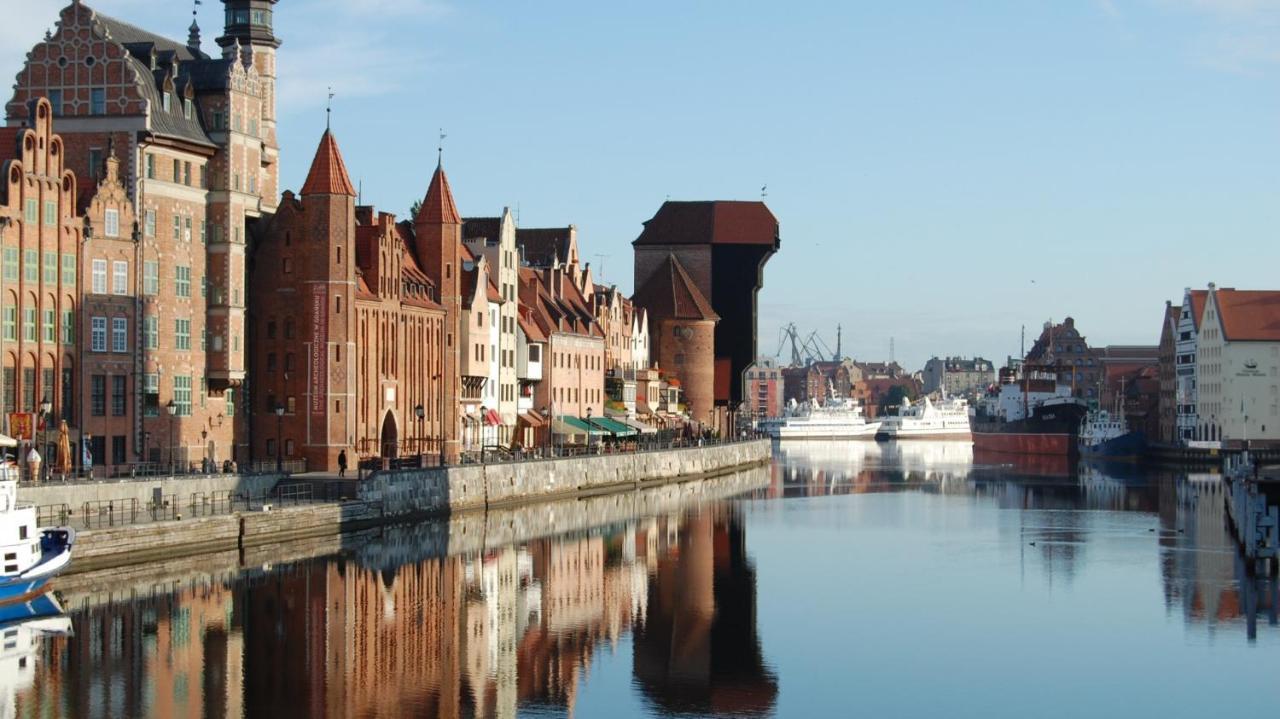 Apartament Gdansk Przy Sercu Starowki Calkowicie Nowy 2021, Beautiful Apartment In The Old Town Bulit 2021 Bagian luar foto